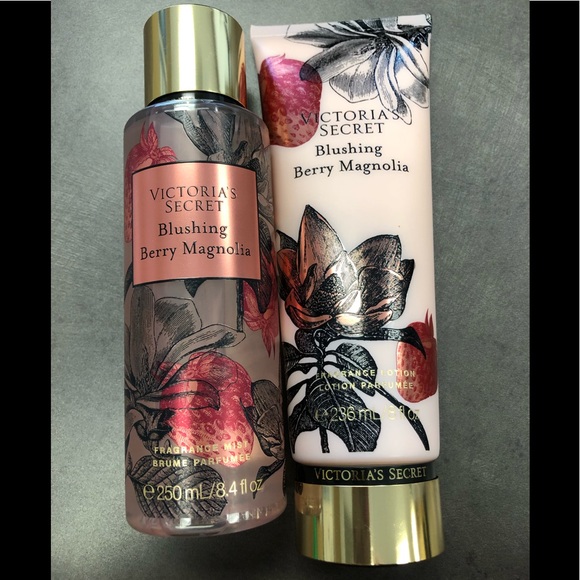 Victoria Secret Blushing Berry Magnolia Lotion Victoria Secret
